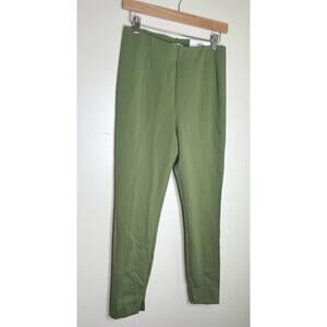 On 34TH womens medium dress pant Skinny Leg Green/Olive High-rise Pants •NWT•